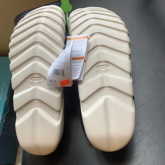 Blue Camo Crocs Sz M10 - Picture 2 of 3